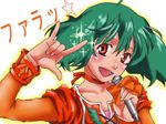  \m/ bad_id bad_pixiv_id character_name choker farah_oersted look-alike macross macross_frontier parody ranka_lee red_choker seikan_hikou solo tales_of_(series) tales_of_eternia yumeko_(yumeko_mandarin) 