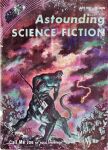 1957 20th_century ambiguous_gender ancient_art astounding_science_fiction cover hi_res kelly_freas magazine_cover solo taur unknown_species