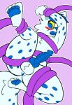 anthro blue cremacat hi_res icy_waters_(character) male paws solo surprised_expression tentacles yellow_sclera