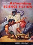 1959 20th_century alien ancient_art angry astounding_science_fiction christmas cover hair hi_res holidays human kelly_freas logo magazine_cover mammal manger not_furry red_hair smock