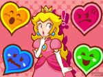  animated animated_gif blonde_hair blue_eyes crown dress heart long_hair princess_peach super_mario_bros. super_princess_peach 