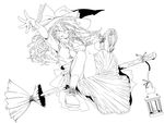  absurdres bad_id bad_pixiv_id bow braid broom greyscale hat hat_bow highres kirisame_marisa kishi_kaisei lantern lineart long_hair monochrome open_mouth outstretched_hand panties pantyshot ribbon socks solo touhou underwear witch_hat 