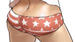  american_flag ass ass_focus close-up daromeon flag_print ketchup_ninja panties print_panties shinoko_(ketchup_ninja) solo underwear 