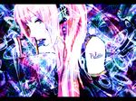  abstract highres long_hair megurine_luka meola multicolored multicolored_eyes palette_(vocaloid) pink_hair solo vocaloid 