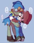  &lt;3 2014 boots cape clothing footwear geno geno_(mario) gloves hat human japanese_text living_doll male male/male mammal mario mario_bros nintendo not_furry open_mouth simple_background super_mario_rpg text tongue tongue_out video_games 鴬瀬 