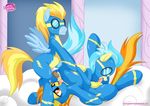  clouds equestria_untamed equine eyewear female friendship_is_magic goggles group group_sex male my_little_pony orgy pegasus sex spitfire_(mlp) wings wonderbolts_(mlp) 