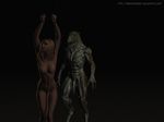  3d abs balls biceps cgi demon female havoc human interspecies male mammal monster muscles nude pecs penis rawdarkness scales straight 