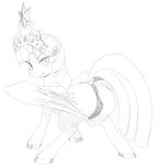  anus crown cutie_mark equine female feral friendship_is_magic horn horse japananon looking_at_viewer looking_back mammal monochrome my_little_pony pony puffy_anus pussy solo twilight_sparkle_(mlp) winged_unicorn wings 