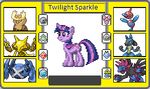  crossover cutie_mark equine female feral friendship_is_magic fur hair horn hydreigon low_res lucario mammal metagross metegross multi-colored_hair my_little_pony nintendo noctowl pok&#233;mon pok&eacute;mon porygon-z purple_fur thewalrusclown trainer_card twilight_sparkle_(mlp) unicorn video_games 