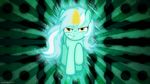  amber_eyes equine female feral friendship_is_magic fur game-beatx14 glowing green_fur hair horn horse looking_at_viewer lyra_(mlp) lyra_heartstrings_(mlp) magic mammal my_little_pony pony rape_face smile solo teeth two_tone_hair unicorn yellow_eyes 