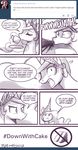  comic crown drink english_text equine female feral food friendship_is_magic horn horse john_joseco mammal my_little_pony pony princess_celestia_(mlp) text winged_unicorn wings 