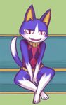  blush cat feline looking_at_viewer male mammal nintendo reality_undoer rover_(animal_crossing) video_games 