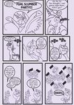  anibaruthecat berry_pinch_(mlp) black_and_white breaking_the_fourth_wall comic cub cutie_mark dialog english_text equine eyes_closed female feral friendship_is_magic ginger_snap_(mlp) group half-closed_eyes horn horse laugh magic male mammal monochrome my_little_pony pegasus pipsqueak_(mlp) pony princess princess_celestia_(mlp) princess_luna_(mlp) royalty rumble_(mlp) sitting sketch sweat text twilight_sparkle_(mlp) unicorn winged_unicorn wings young 