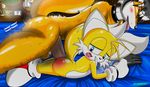  anal_penetration anthro butt canine duo fox gay humanoid_penis male mammal miles_prower multiple_tails nobody147 penetration penis sega sex size_difference sonic_(series) tails 