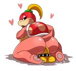  &lt;3 big_butt blonde_hair blush breasts brown_eyes butt cock_ring dildo dildo_sitting female hair insertion koopa looking_back mario_bros masturbation nintendo penetration pom_pom_(mario_bros) pompom scalie sex_toy shell side_boob solo sssonic2 video_games 