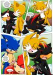  bbmbbf bisexual blush canine cum cum_on_back duo eyes_closed female fox from_behind gay hedgehog holding_penis humanoid_penis interspecies knuckles_the_echidna male mammal miles_prower multiple_tails palcomix penis retracted_foreskin sega shadow_the_hedgehog sonic_(series) sonic_the_hedgehog tails uncut 