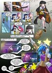  clothed clothing comic dialog english_text equine female friendship_is_magic hair headphone human humanized mammal mauroz music musical_instrument my_little_pony octavia_(mlp) pink_hair pinkie_pie_(mlp) purple_hair school school_uniform sleeping stomping text twilight_sparkle_(mlp) vinyl_scratch_(mlp) 