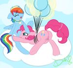  anus balloons blue_eyes blue_fur blush cloud collar cunnilingus cutie_mark drooling duo english_text equine eyes_closed female feral friendship_is_magic fur hair horse lesbian mammal multi-colored_hair my_little_pony open_mouth oral oral_sex pegasus pink_fur pink_hair pinkie_pie_(mlp) pony pussy rainbow_dash_(mlp) rainbow_hair saliva sex spread_legs spreading text toodledipsy vaginal wings 