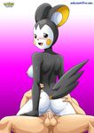  anthrofied anus bbmbbf blush breasts cum cum_in_pussy cum_inside duo emolga female human human_on_anthro interspecies looking_at_viewer male mammal nintendo palcomix penetration pok&#233;mon pok&#233;philia pok&eacute;mon pokepornlive rodent squirrel straight vaginal vaginal_penetration video_games 