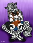  clydesdale crosslegged equine haefen hooves horse hug male mammal plushie ship-wreck sitting stripes zebra 