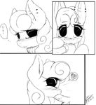  absurd_res black_and_white blush carrot_top_(mlp) equine female friendship_is_magic hi_res horse majikplant420 male mammal monochrome my_little_pony oral oral_sex penis pony sex straight 