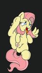  alazak blue_eyes cream_fur equine female feral fluttershy_(mlp) friendship_is_magic fur hair horse mammal masturbation my_little_pony pegasus pink_hair pony pussy simple_background spread_legs spreading tan_fur tongue tongue_out tounge_out wings yellow_fur 