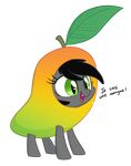  alpha_channel black_hair costume cute dialog equestria-prevails equine female feral french_text fur green_eyes grey_fur hair happy horse mammal my_little_pony original_character plain_background pony solo standing text transparent_background 