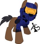  armor blue_team caboose equine feral friendship_is_magic halo halo_(series) helmet horse male mammal my_little_pony plain_background pony spartan transparent_background video_games 