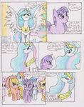  applejack_(mlp) blue_eyes blue_fur chaostone choastone comic crown cutie_mark dialog english_text equine female feral fluttershy_(mlp) friendship_is_magic fur hair horn horse long_hair looking_at_viewer mammal multi-colored_hair my_little_pony open_mouth pegasus pink_fur pink_hair pinkie_pie_(mlp) plain_background pony princess princess_celestia_(mlp) purple_eyes purple_hair rainbow_dash_(mlp) rainbow_hair rarity_(mlp) royalty smile tears text twilight_sparkle_(mlp) unicorn white_fur winged_unicorn wings yellow_fur 