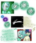  blue_eyes bonbon_(mlp) comic dialog duo english_text equine female feral friendship_is_magic hair hewhoerasesmost horn horse inside lyra_(mlp) lyra_heartstrings_(mlp) mammal my_little_pony pony text two_tone_hair unicorn 