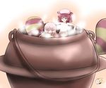  animal_ears bathing brown_eyes brown_hair expressionless futatsuiwa_mamizou glasses hata_no_kokoro highres kettle mofu_mofu multiple_girls mystia_lorelei mystia_lorelei_(bird) new_mask_of_hope oversized_object pink_eyes pink_hair raccoon_ears raccoon_tail rubber_duck semi-rimless_eyewear steam tail touhou towel towel_on_head under-rim_eyewear 