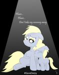  blonde_hair child crying cub derpy_hooves_(mlp) dialog dinky_hooves_(mlp) don&#039;t_make_it_so_far_save_derpy! duo english_text equine eyes_closed female feral friendship_is_magic frown fur gaz-works grey_fur hair horn long_hair mammal my_little_pony no_pupils parent pegasus sad save_derpy sitting spotlight tears text unicorn wings yellow_eyes young 
