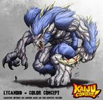  blood colossal_kaiju_combat giant_monster kaiju_samurai kaijuu lycanoid monster sunstone_games 
