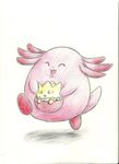  chansey eyes_closed female happy mon311 nintendo pok&eacute;mon pouch smile tagme togepi video_games 