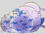  anthro big_breasts breasts canine female hair hose huge_breasts inflatable inflation invalid_tag lyude mammal pool_toy solo water_inflation wolf zenywolf 