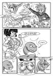  anthro areola avian big_breasts black_and_white blood breasts canine clothing comic ekans english_text female huge_breasts human hybrid male mammal monochrome mouse navel nintendo nipples nosebleed pidgeotto pok&#233;ball pok&#233;mon pok&eacute;ball pok&eacute;mon rat rattata reptile rodent s&#039;zira s'zira s-nina scalie snake squirrel squirtle text video_games wolf 