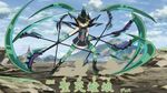  akatsuki_kirika bleach highres nnoitra_gilga parody screencap scythe senki_zesshou_symphogear weapon 