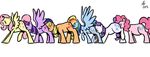  applejack_(mlp) blonde_hair cutie_mark equine eyes_closed female feral fluttershy_(mlp) friendship_is_magic fur group hair horn horse lesbian mammal multi-colored_hair my_little_pony oral oral_sex orange_fur pegasus pink_fur pink_hair pinkie_pie_(mlp) plain_background pony purple_fur purple_hair rainbow_dash_(mlp) rainbow_hair rarity_(mlp) sex standing themanesex twilight_sparkle_(mlp) unicorn white_background white_fur winged_unicorn wings yellow_fur 