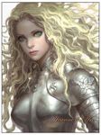  armor bad_id bad_pixiv_id blonde_hair blue_eyes breastplate character_name eyebrows eyelashes jeanne_d'arc kilart lips long_hair looking_at_viewer nose petals real_life realistic solo upper_body wavy_hair 