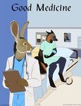  avoid_posting clipboard comic doctor good_medicine hospital jacob lagomorph medical_equipment rabbit red_fox sidian 