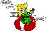  bigger_version_at_the_source breasts canine chaoscroc cleavage clothed clothing comic crossgender female flirty fox kissing leather licking lipstick machine makeup mammal mechanical miles_prower mind_control robot rubber sega sonic_(series) tongue 
