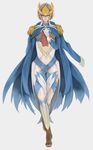  breasts cape forehead_protector highres kodhium large_breasts league_of_legends quinn short_hair 