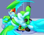  balls cum cum_in_pussy cum_inside emerald_sky equine female feral feral_on_feral friendship_is_magic horse male mammal my_little_pony original_character pegasus penetration penis pony pussy rainbow_dash_(mlp) severus sex straight tight_fit vaginal vaginal_penetration wings 
