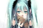  aqua_hair bad_id bad_pixiv_id green_eyes hanepochi hatsune_miku long_hair scarf solo twintails vocaloid 