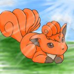  lowres no_humans pokemon pokemon_(creature) vulpix 