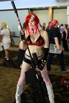  breasts cosplay flaming-goddess large_breasts midriff photo red_hair tengen_toppa_gurren_lagann toko_littner yoko_littner yoko_littner_(cosplay) 