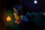  canine crossover dust:_an_elysian_tail female fidget hoothoot jackal lucario mammal nimbat nintendo pok&#233;mon pok&eacute;mon video_games 