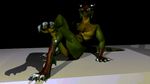  animated anthro butt circlea61 dragon female krotsgier muscles nude pose pussy scalie solo spread_legs spreading wide_hips 