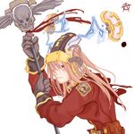  circle_a long_hair pink_hair psyker red_eyes skull solo warhammer_40k 