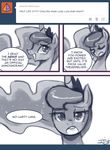  comic english_text equine female feral friendship_is_magic horn horse john_joseco mammal monochrome my_little_pony pony princess_luna_(mlp) smile solo text unicorn winged_unicorn wings 